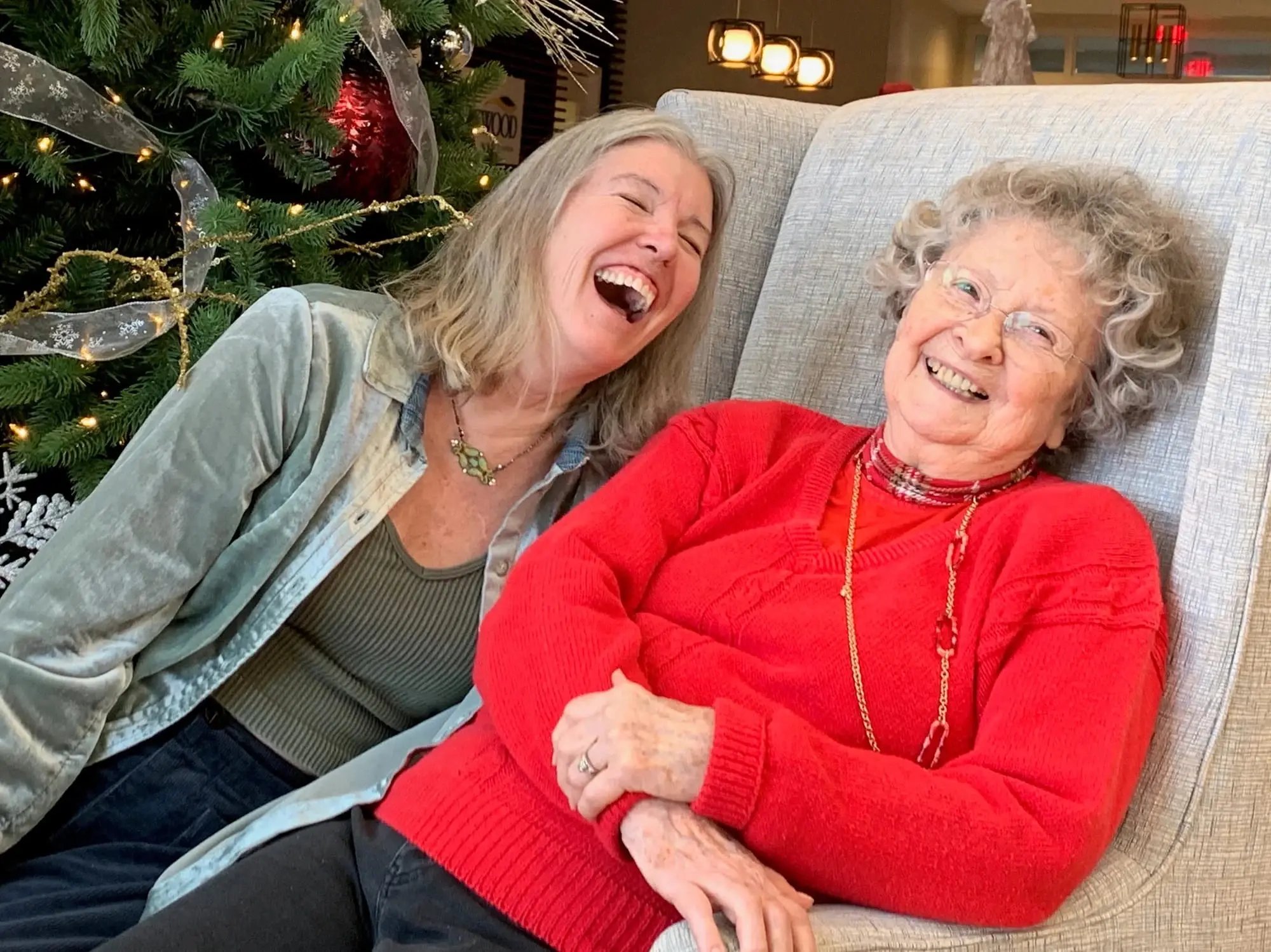 Burnie and her family